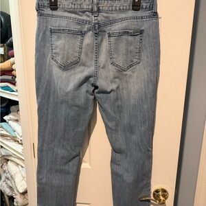 Jennifer Lopez Blue Jeans with Rhinestones